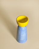 The wheel thrown and hand formed ceramic egg cups make your morning rituals a little bit more special. You can mix and match the egg cup color combinations and have a fun variety on your breakfast table. The ceramic egg cups perfectly hold a medium sized egg.